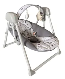 Elphybaby - 2-In-1 Baby Swing With Timer And Music
