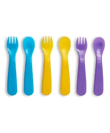 Munchkin ColorReveal™ Color Changing Toddler Forks & Spoons - Pack of 6