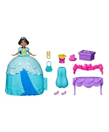 Disney Princess Secret Styles Fashion Surprise Jasmine Mini Doll Playset with Extra Clothes and Accessories