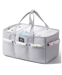 Sunveno Diaper Caddy with 100 Changing Mats - Grey