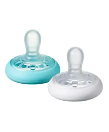 Tommee Tippee Closer To Nature Breast Like Soother - Pack of 2