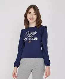 Beverly Hills Polo Club - Knit Top - Navy Blue