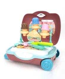 Play Toys Dessert Luggage Case 8035-1 - 27 Pieces