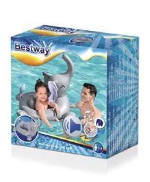 بيست واي - عوامة سباحة مخملية مريحة على شكل أرجوحة