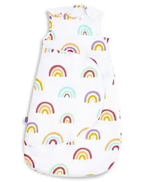 SnuzPouch Baby Sleeping Bag with Zip 1.0 Tog Rainbow - Small