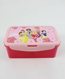 Disney Princess Party Time  Plastic Lunch Box - Pink