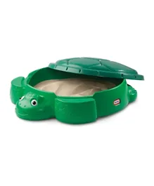 ليتل تايكس - صندوق رمل السلحفاة البحرية - أخضر
