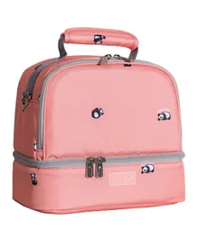 Sunveno Love Little Me Insulated Bottle/Lunch Bag - Pink
