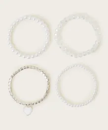 Monsoon Children Pearl Bracelets - 4 Pieces