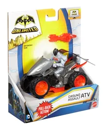 Mattel Batman - Unlimited Pull-Back Action Vehicle ATV - Assorted