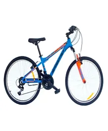 سبارتان - دراجة جبلية جالاكسي إم تي بي بلون أزرق - مقاس 24 بوصة