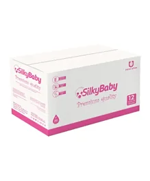 Unicare - Silky Baby Wipes 544 G - 12 Pack Of 120 Wipes - Premium Quality - White