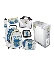 Real Madrid 45-in-1 Trolley Set - Silver