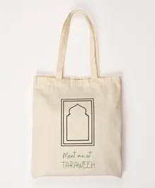Hilalful - Ramadan Tote Bag 'Meet Me At Taraweeh'