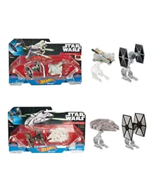 Hot Wheels - Star Wars Starship - 2 Assorted Packs