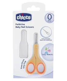 Chicco Baby Nail Scissors - Orange