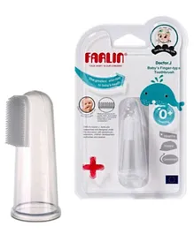 Farlin Finger Toothbrush - Transparent