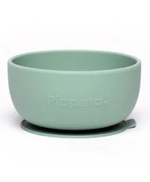 Pippeta Silicone Suction Bowl - Meadow Green