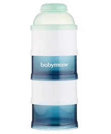 Babymoov 4 Compartment Milk Powder Dispenser - Blue