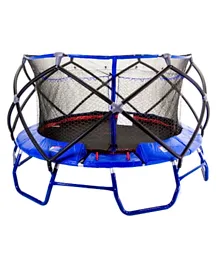 Monxter Trampoline Titan XT8 15 Foot Round With Safety Enclosure Combo - Blue