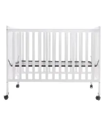 Elphybaby - Wooden Crib For Baby - White