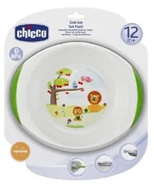 Chicco Dish Set - Green
