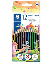 ستيدتلر - مجموعة أقلام تلوين - 12 لونًا