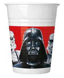 Procos Plastic Cups Star Wars Final Battle 200mL - Pack of 8
