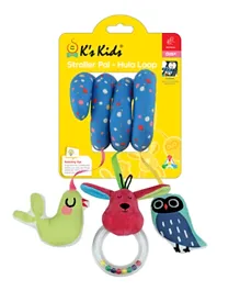 K's Kids Baby Twisting Rattle - Multicolour