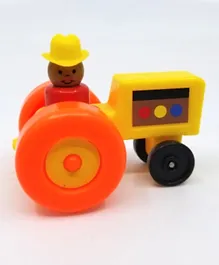 Fisher Price Worlds Smallest Little People Tractor Toy