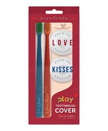 Flipper Toothbrushes with Cover for Couple - Testimony