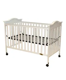 Elphybaby - Kids Wooden Bed - Pearl White