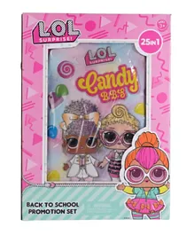 L.O.L Surprise 25-in-1 Backpack Set - Pink