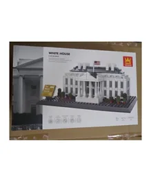 Small Particle Building Blocks White House In Washington, USA - 770 Pieces