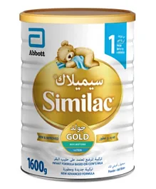 Similac - Gold 1 Baby Powder Milk - 1600Gm