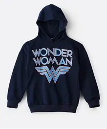 Warner Bros - Wonder Woman Hooded Sweatshirt - Navy