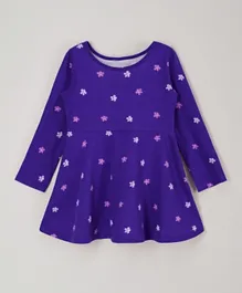 The Children's Place Floral Dress - Navy