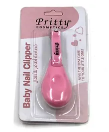 Pritty - Baby Nail Clipper Long Grip Pink