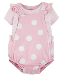 Carter's 2-Piece Sunsuit Coverall Set - Pink
