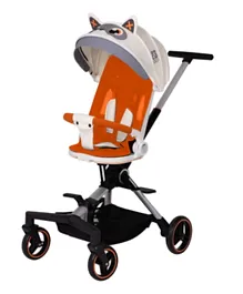 LUQU - Lightweight One-Hand Travel Stroller - Orange