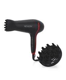 Revlon - Smoothstay Coconut Oil-Infused Hair Dryer + Volumizing Diffuser