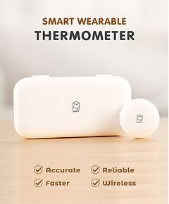 Bluetooth Wearable Thermometer