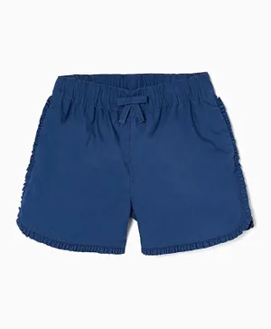 Zippy Frill Sides & Bottom Shorts - Blue