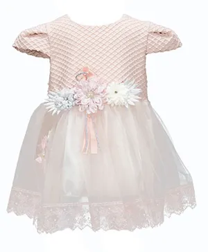 Finelook - Girl Princess Flower Dresses - Pink