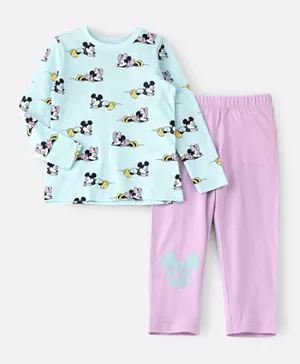 Disney Girls Pajama Set - Multicolor