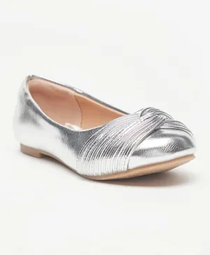 Little Missy - Ballerina Shoes - Silver