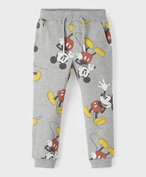 Name It Mickey Mouse Sweatpants - Grey