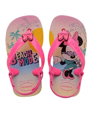 Havaianas Minnie Mouse Flip Flops - Pink