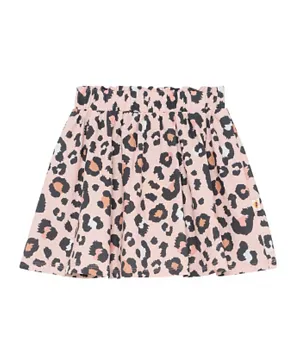 Cheekee Munkee All Over Leopard Print Skirt - Multicolor