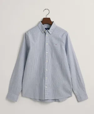 Gant Oxford Full Sleeves Shirt - Blue